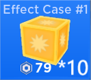 Cases Effect Case #1 *10
