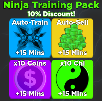 Packs Ninja Training Pack