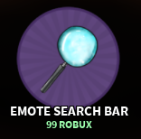 Game Pass Emote Search Bar