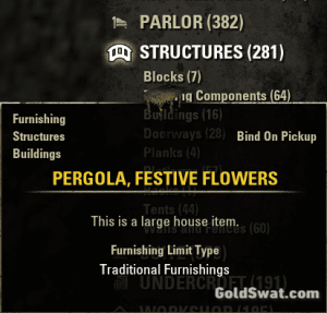 PC-EU-Pergola, Festive Flowers, 2500 Crowns