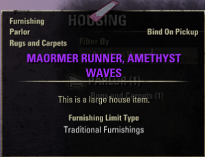 PC-EU-Maormer Runner, Amethyst Waves - 340 Crowns