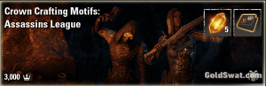 PC-EU-Crown Crafting Motifs: Assassins League, 3000 Crowns
