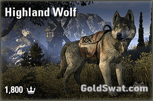PC-EU-Highland Wolf, 1800 Crowns