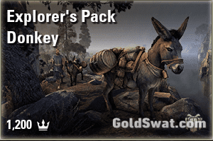 PC-EU-Explorer's Pack Donkey, 1200 Crowns