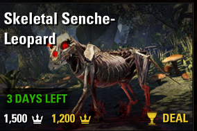 PC-EU-Skeletal Senche-Leopard - 1500 Crowns