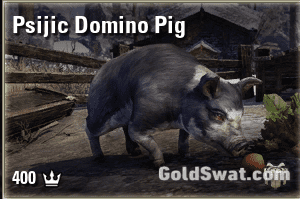 PC-EU-Psijic Domino Pig, 400 Crowns