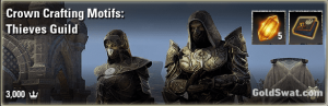 PC-EU-Crown Crafting Motifs: Thieves Guild, 3000 Crowns