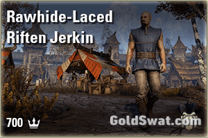 PC-EU-Rawhide-Laced Riften Jerkin, 700 Crowns