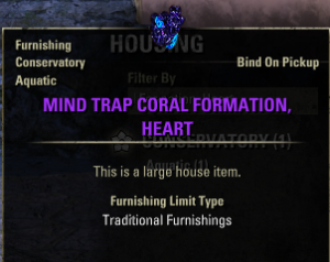 PC-EU-Mind Trap Coral Formation, Heart - 340 Crowns