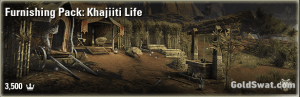 PC-EU-Furnishing Pack: Khajiiti Life, 3500 Crowns