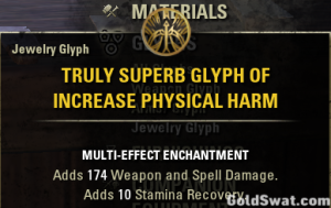 PC-EU-Truly Superb Glyph Of Increase Physical Harm *1