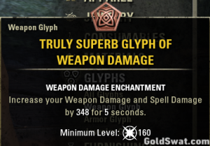 PC-EU-Truly Superb Glyph Of Weapon Damage *1