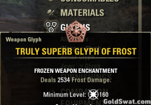 PC-EU-Truly Superb Glyph Of Frost *1