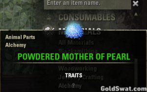 PC-EU-Powdered Mother Of Pearl *10