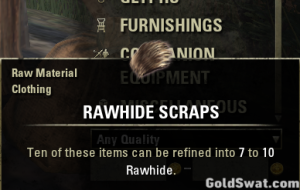 PC-EU-Rawhide Scraps *200