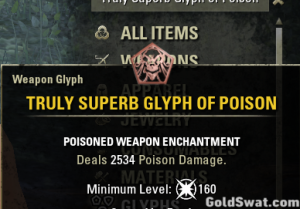 PC-EU-Truly Superb Glyph Of Poison *1