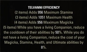PC-NA-Telvanni Efficiency