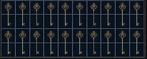 PC Golden Key Bag (Buy 20 Get 1 Free)