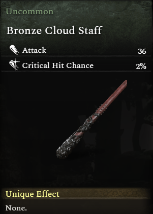 PC - Bronze Cloud Staff