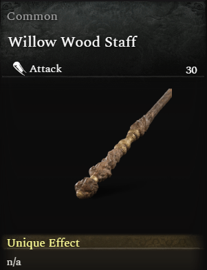 PC - Willow Wood Staff