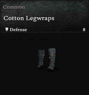 PC - Armor - All Cotton Legwraps