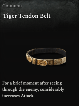 PC - Tiger Tendon Belt