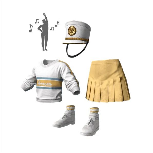 PUBG Cheerleader Set