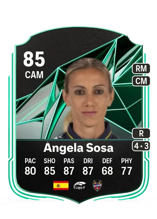 SBC 85 Ángela Sosa + 3 Packs