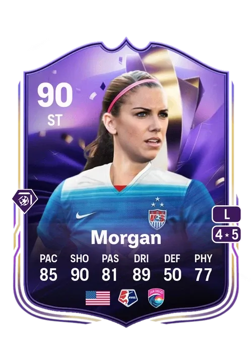 SBC 90 Alex Morgan + 5 Packs