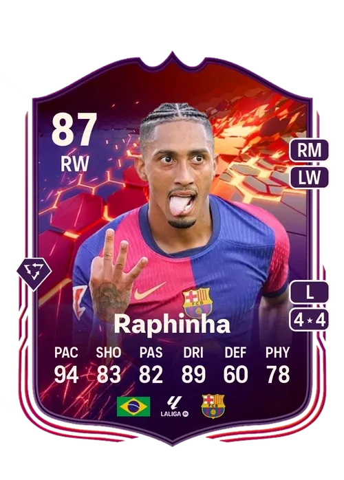 SBC 87 Raphinha + 9 Packs