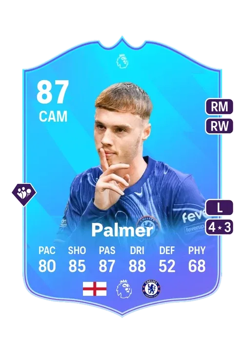 SBC 87 Cole Palmer + 3 Packs