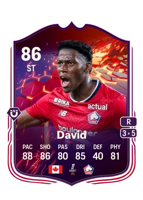 SBC 86 Jonathan David + 4 Packs