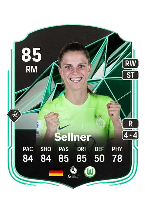 SBC 85 Tabea Sellner + 3 Packs