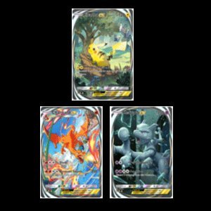 Reality Card Pikachu + Reality Card Charizard + Reality Card Mewtwo, Global Account