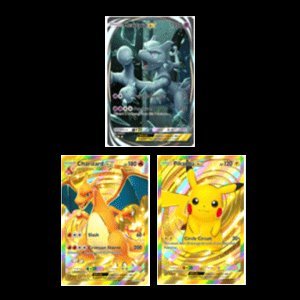 Crown Card Pikachu + Crown Card Charizard + Reality Card Mewtwo, Global Account