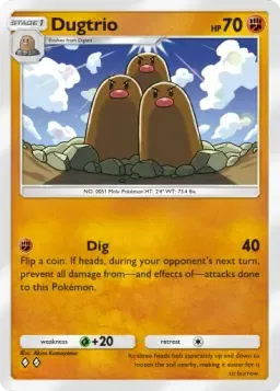 Dugtrio#140 - Genetic Apex [U]