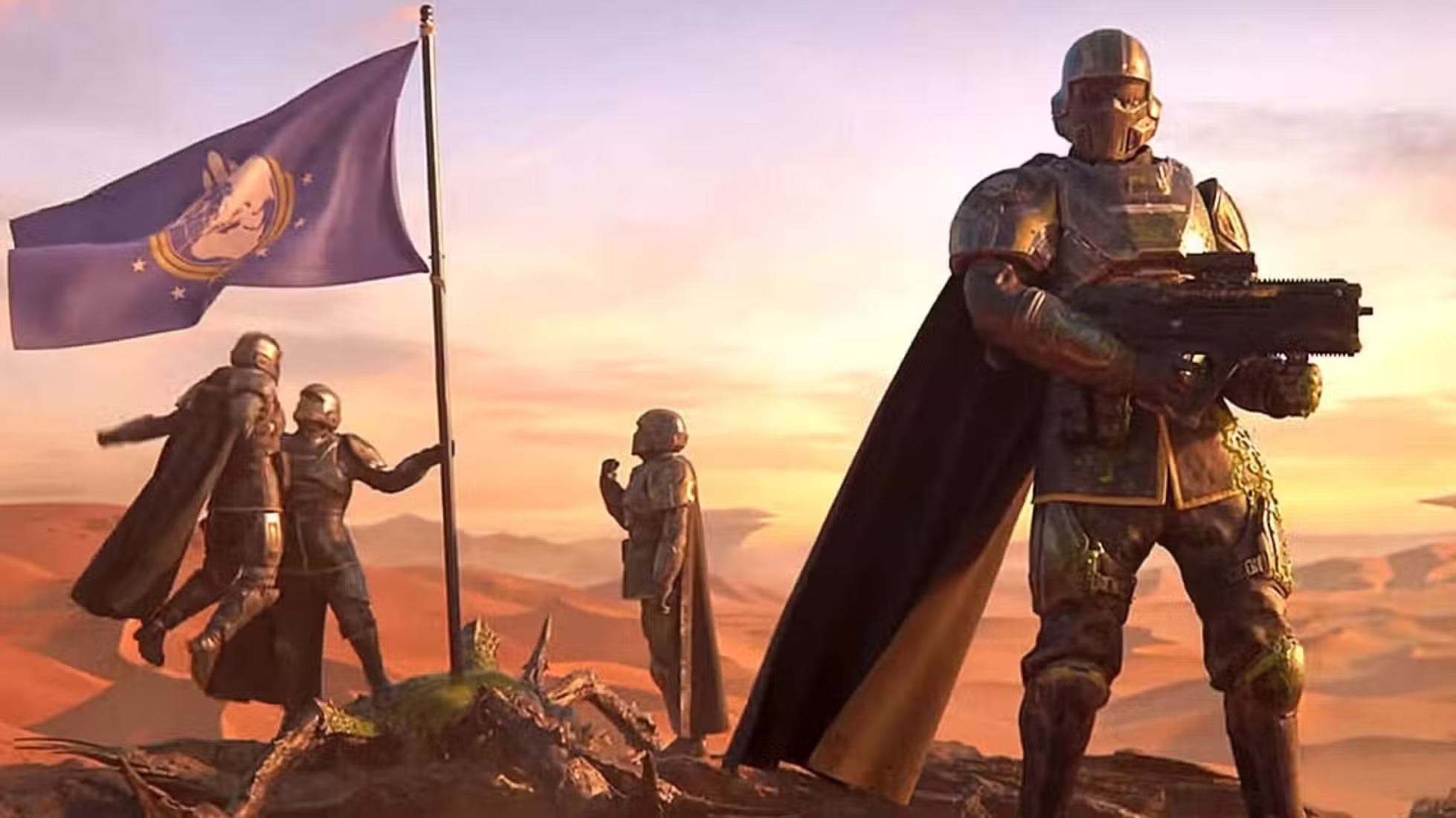 Helldivers 2 Dev Shuts Down Fan Theory, Says Arrowhead Boss